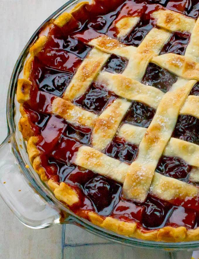 The Best Cherry Pie Recipe with Homemade Filling - SAVOR With Jennifer