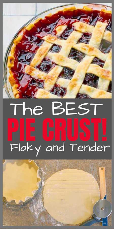 Homemade Flaky Pie Crust Recipe Pinterest Image