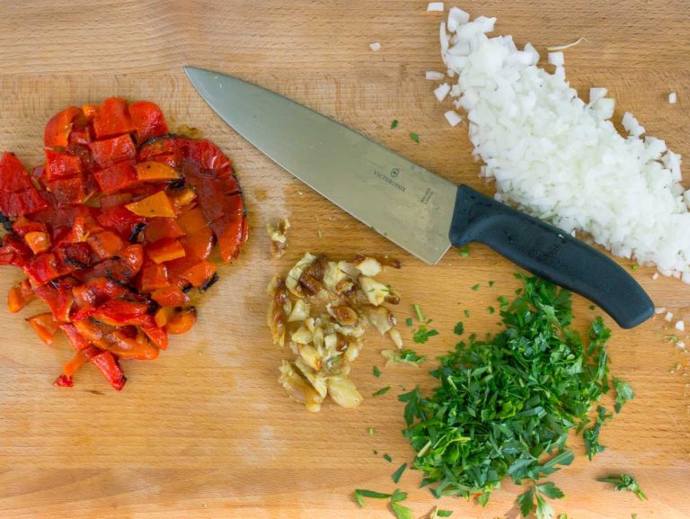 Roasted Red Pepper Pasta with Cajun Shrimp - SAVOR With Jennifer