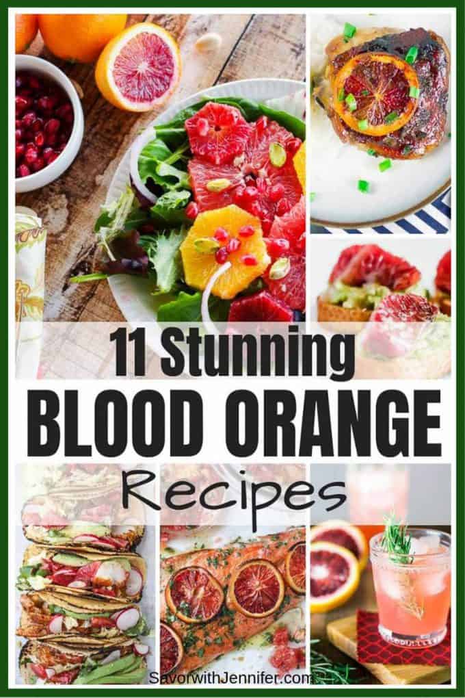 11 Unique Blood Orange Recipes pinterest image