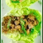 Asian Chicken Lettuce Wraps Pin