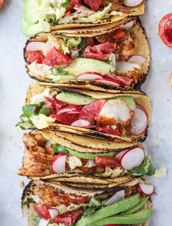 cajun fish tacos