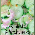 Pickled Cucumber and Red Onion Salad