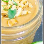 Thai Peanut Sauce Recipe Pinterest Pin Image