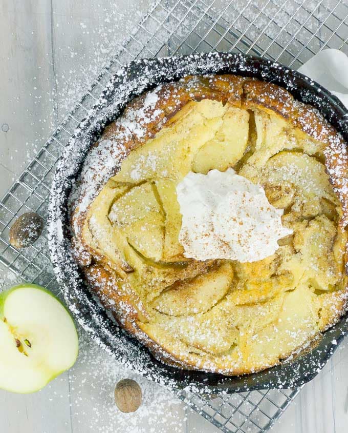 Caramel Apple Dutch Baby - SAVOR With Jennifer