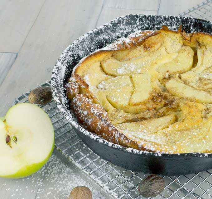 Caramel Apple Dutch Baby SAVOR With Jennifer