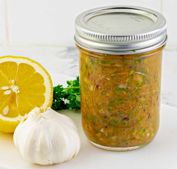 Homemade Zesty Italian Dressing Savor With Jennifer