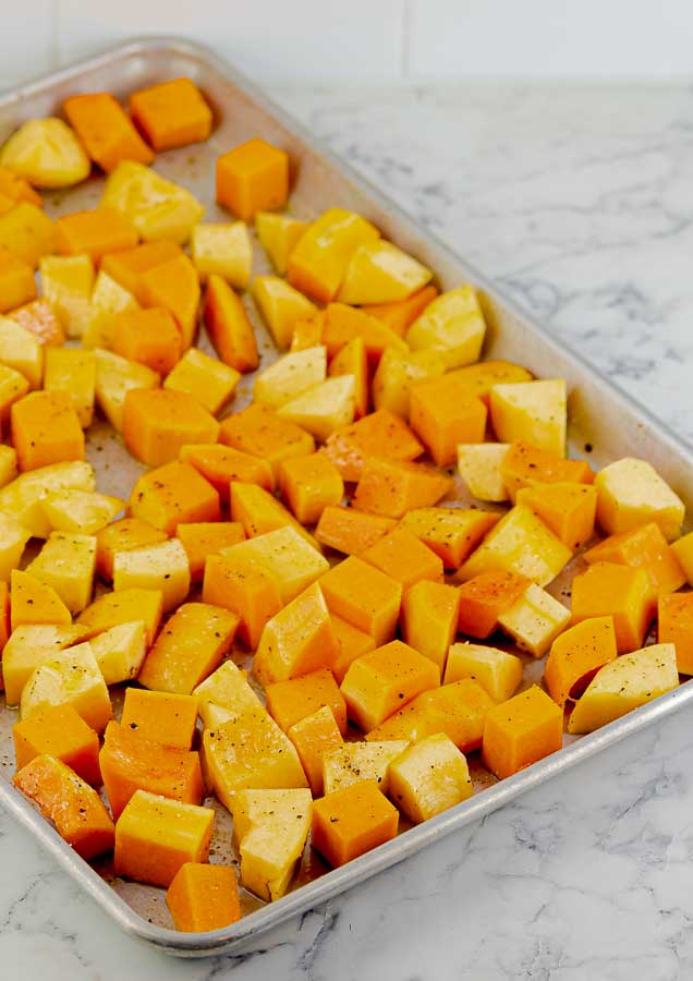 Roasted Brown Butter & Sage Butternut Squash & How To Peel/Cube a Butternut  Squash — living minnaly