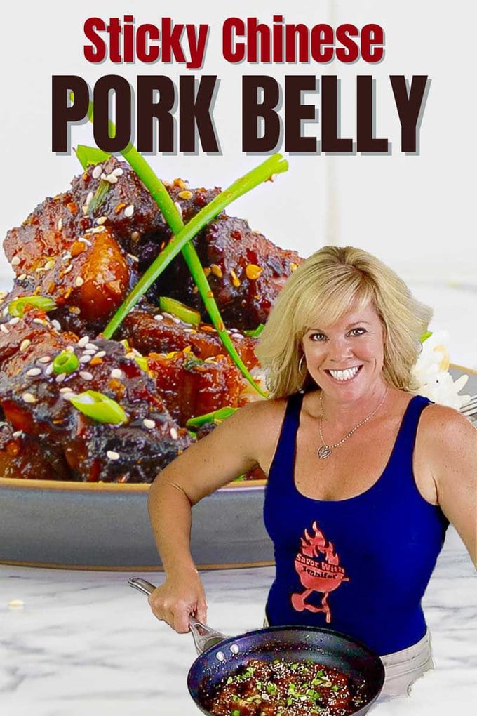 Sticky Chinese Pork Belly - SAVOR With Jennifer